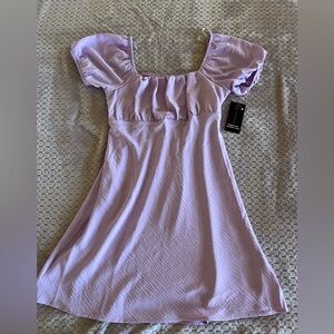 Lavender Mini Dress